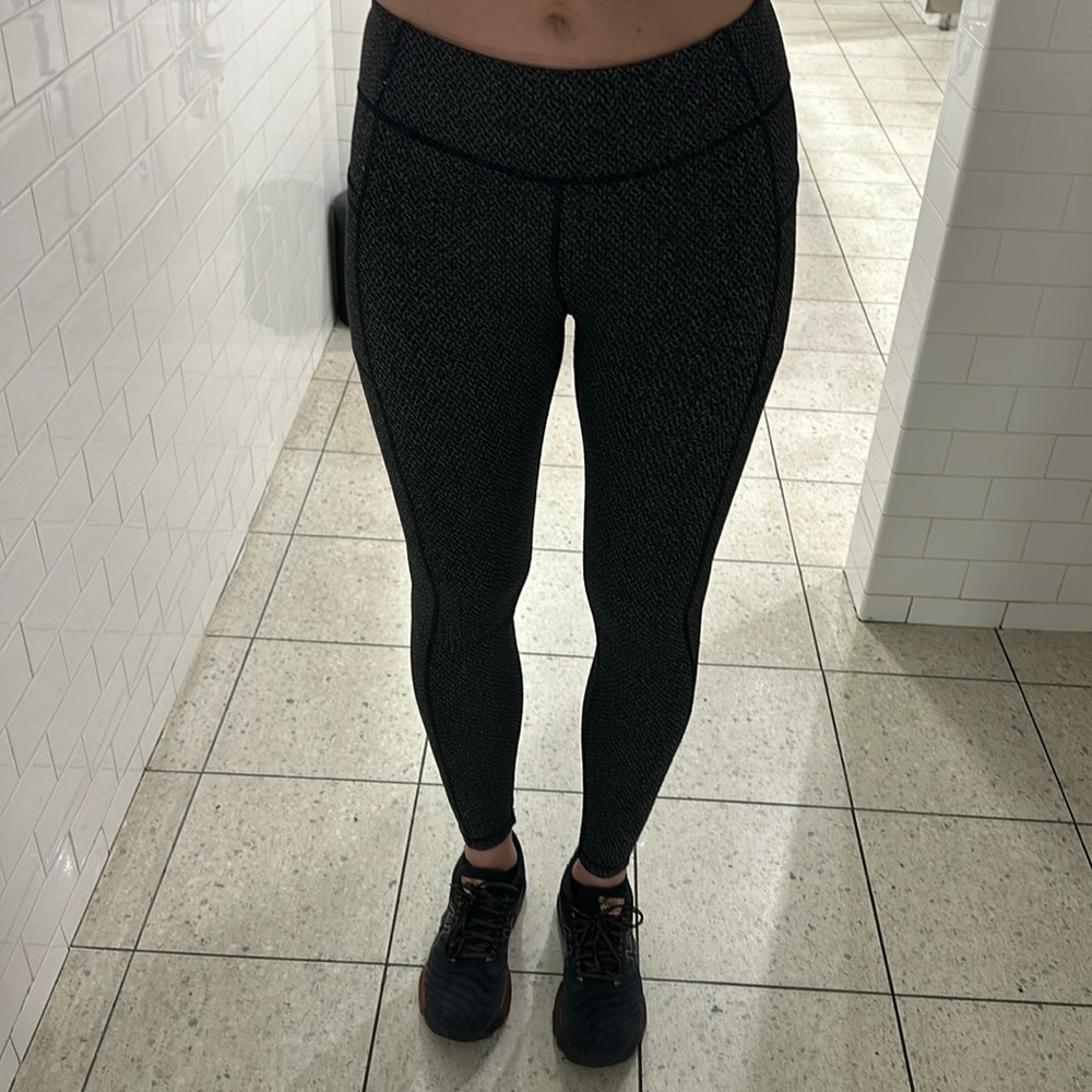 Workout pants grey size small